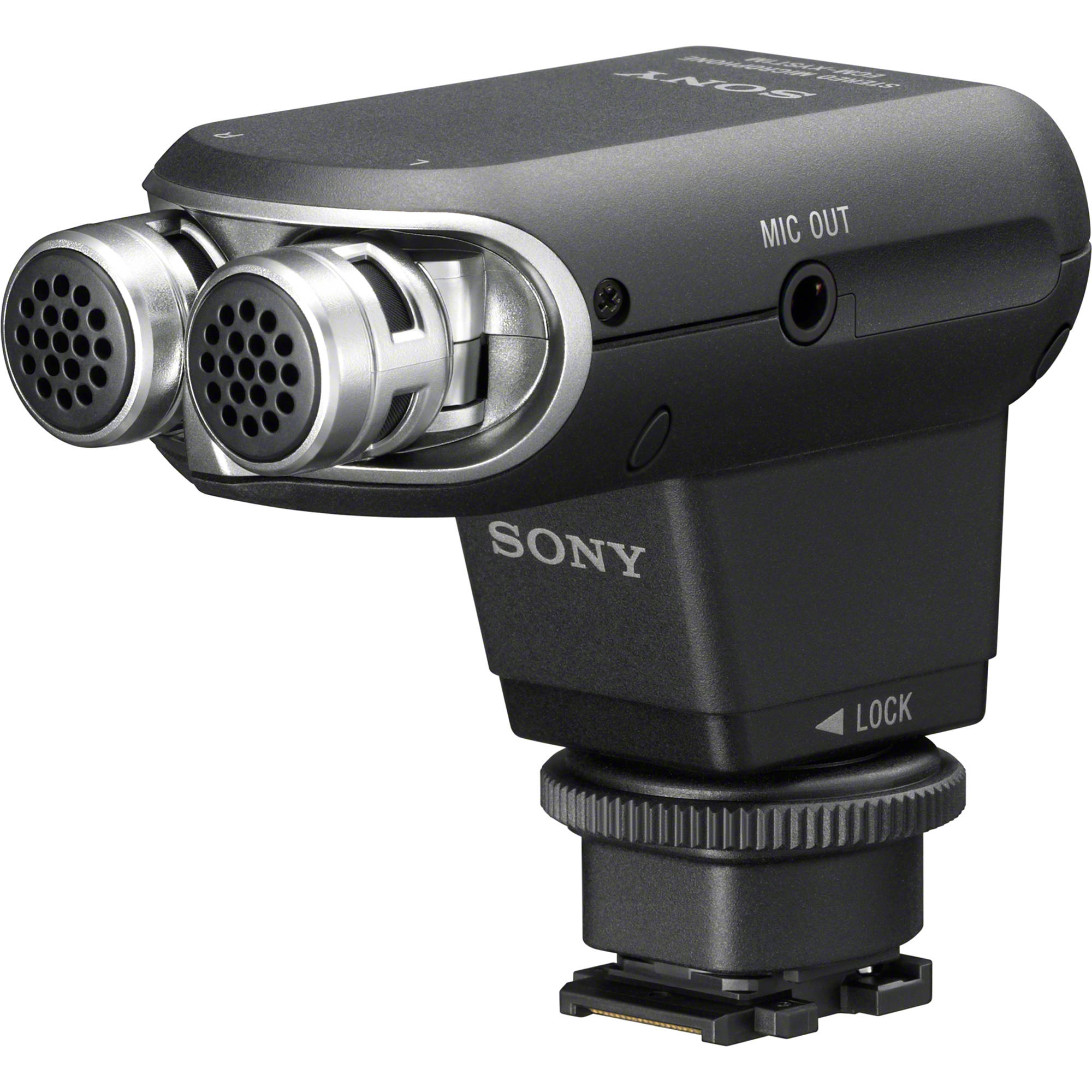 ECM-XYST1M Stereo Mic For Multi-Interface Shoe