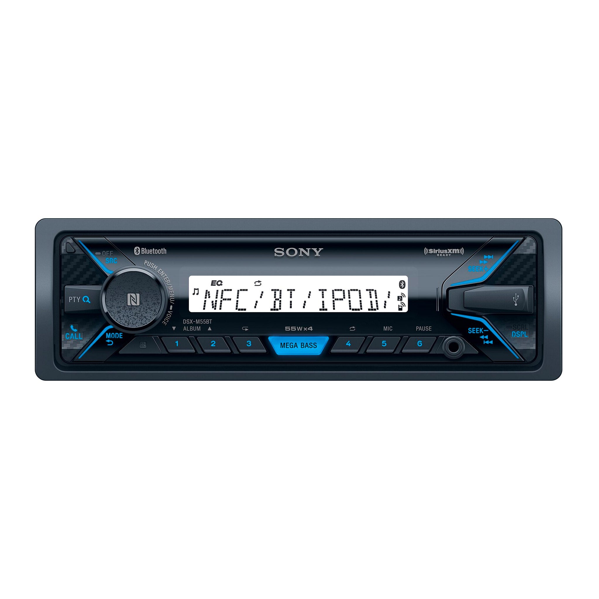 DXS-M5511BT | Marine Digital Media Receiver and Marine Speaker Bundle