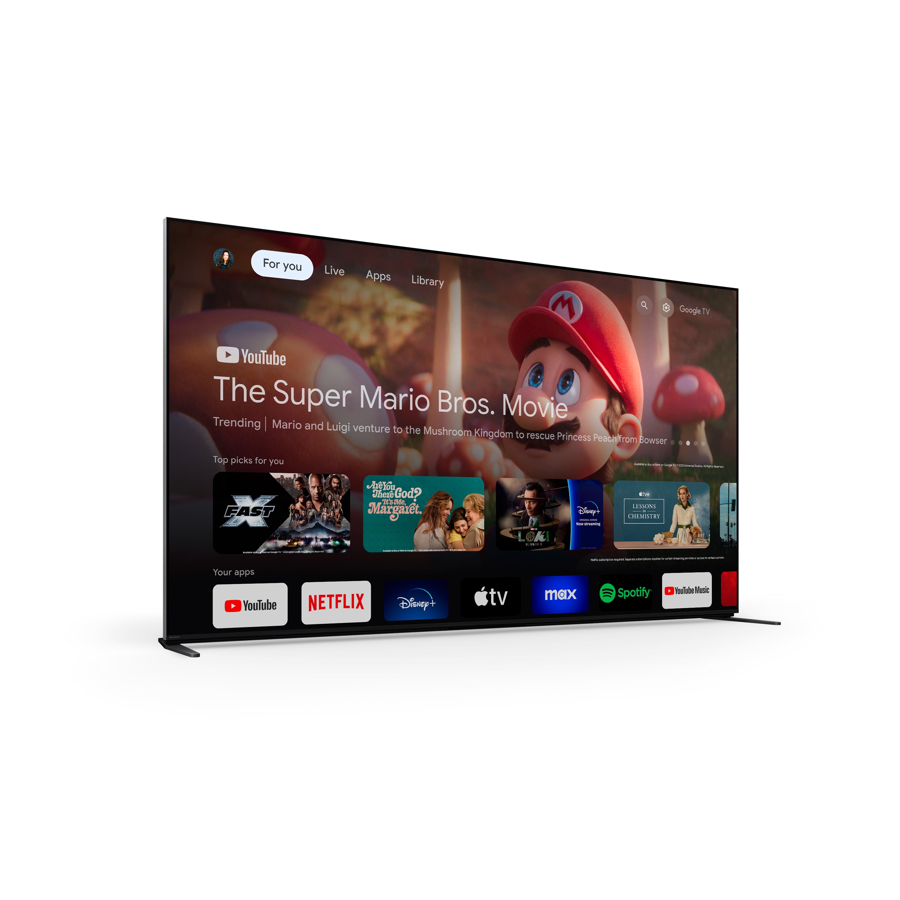 BRAVIA 9 Mini LED QLED 4K HDR Google TV
