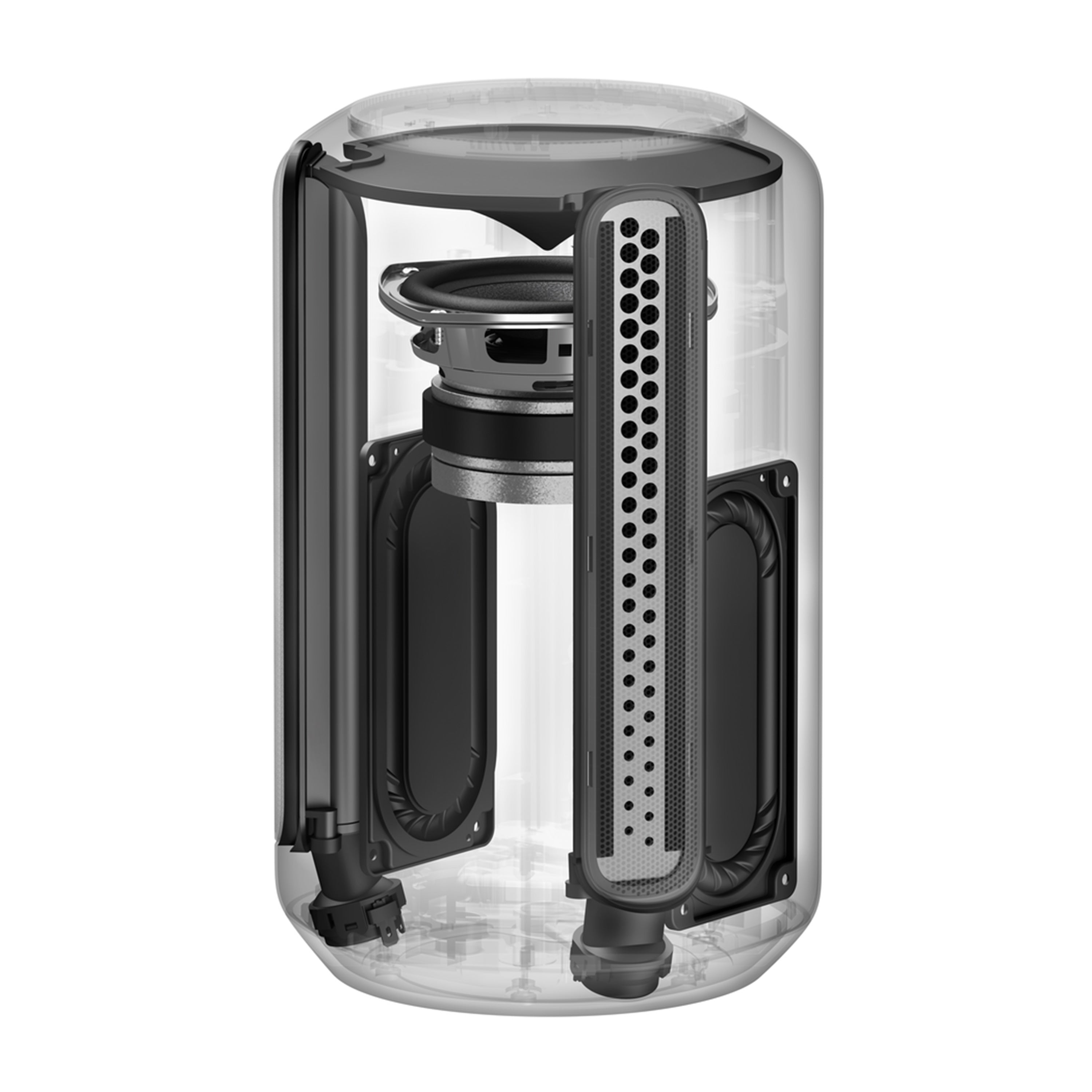 SRS-RA3000 Premium Wireless Speaker with Ambient Room-filling Sound (Light Grey)