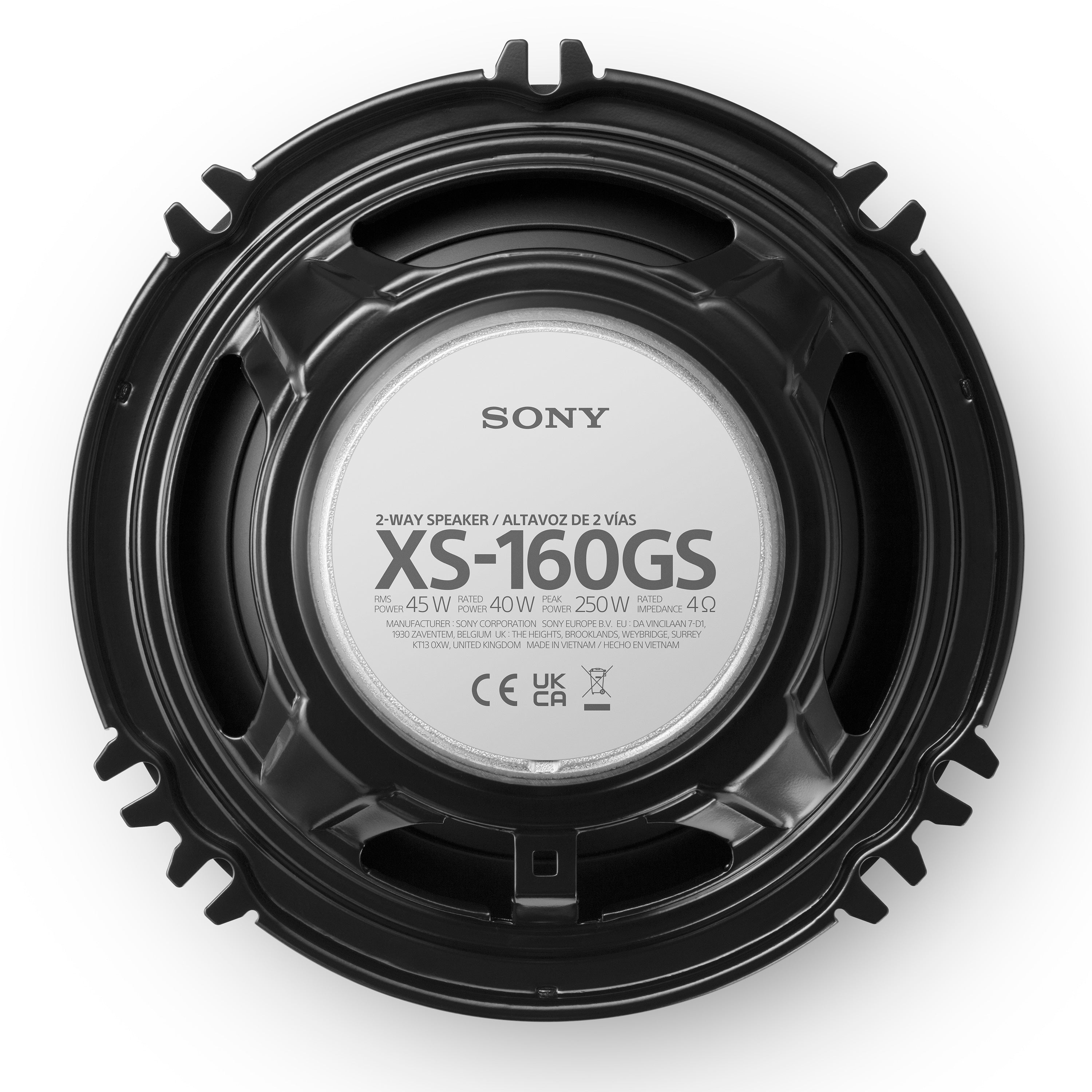 XS-160GS 6.5" 2-way Coaxial Speakers