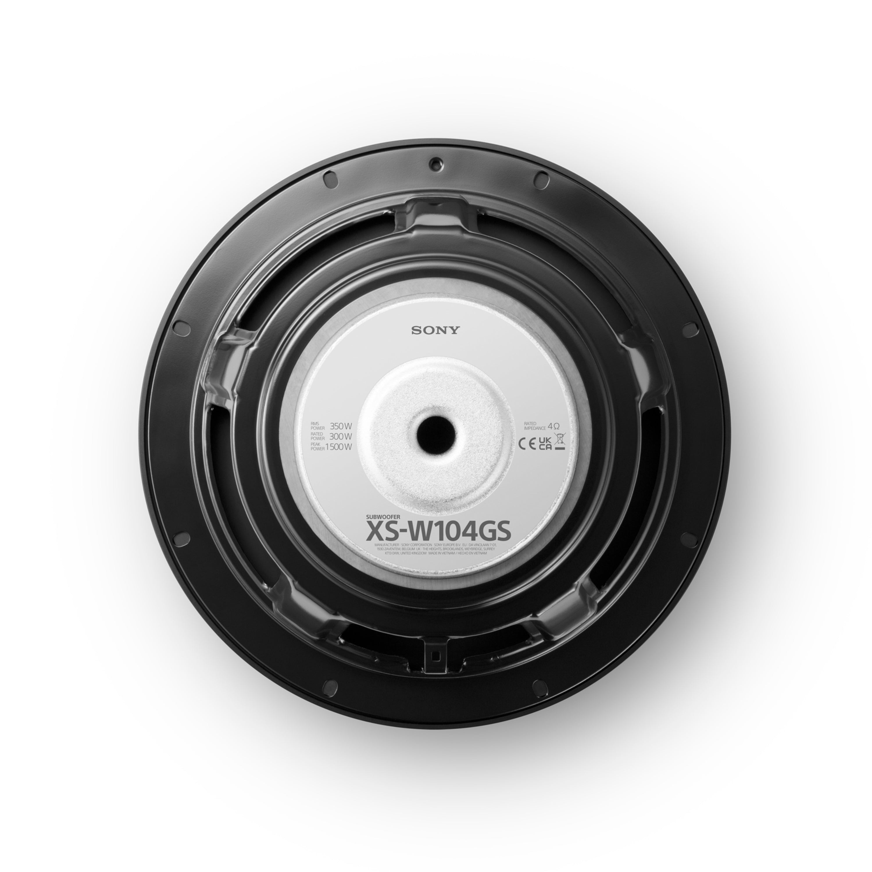 XS-W104GS 10“ Subwoofer (4 Ohm)