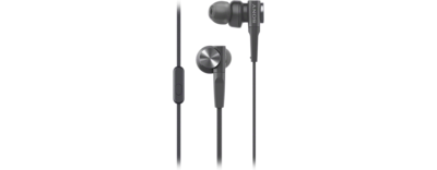 MDR-XB55AP EXTRA BASS™ In-ear Headphones (Black)