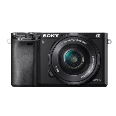 a6000 E-mount camera with 16-50mm Lens (Black)