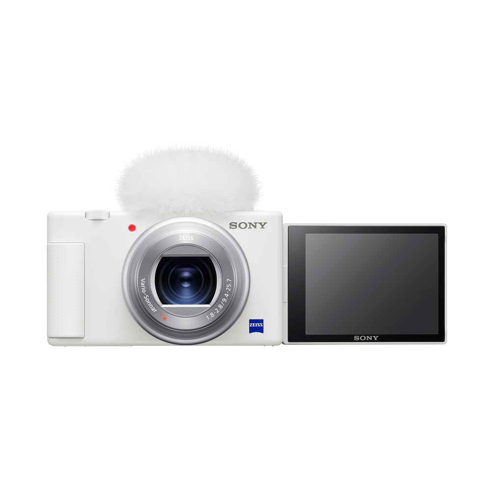 Sony ZV-1 Camera for Content Creators and Vloggers (White