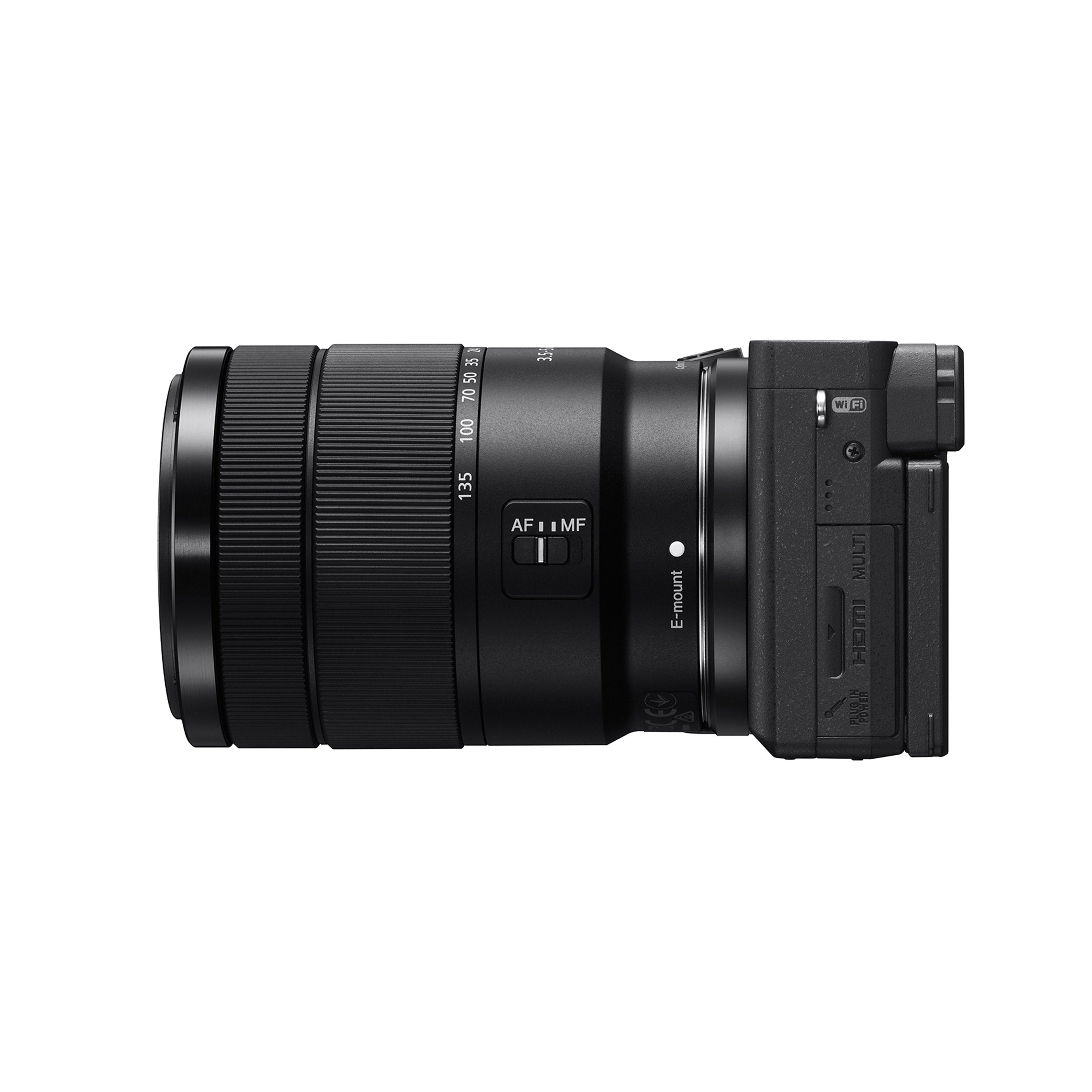 a6400 E-mount camera with APS-C Sensor with 18-135mm Zoom Lens
