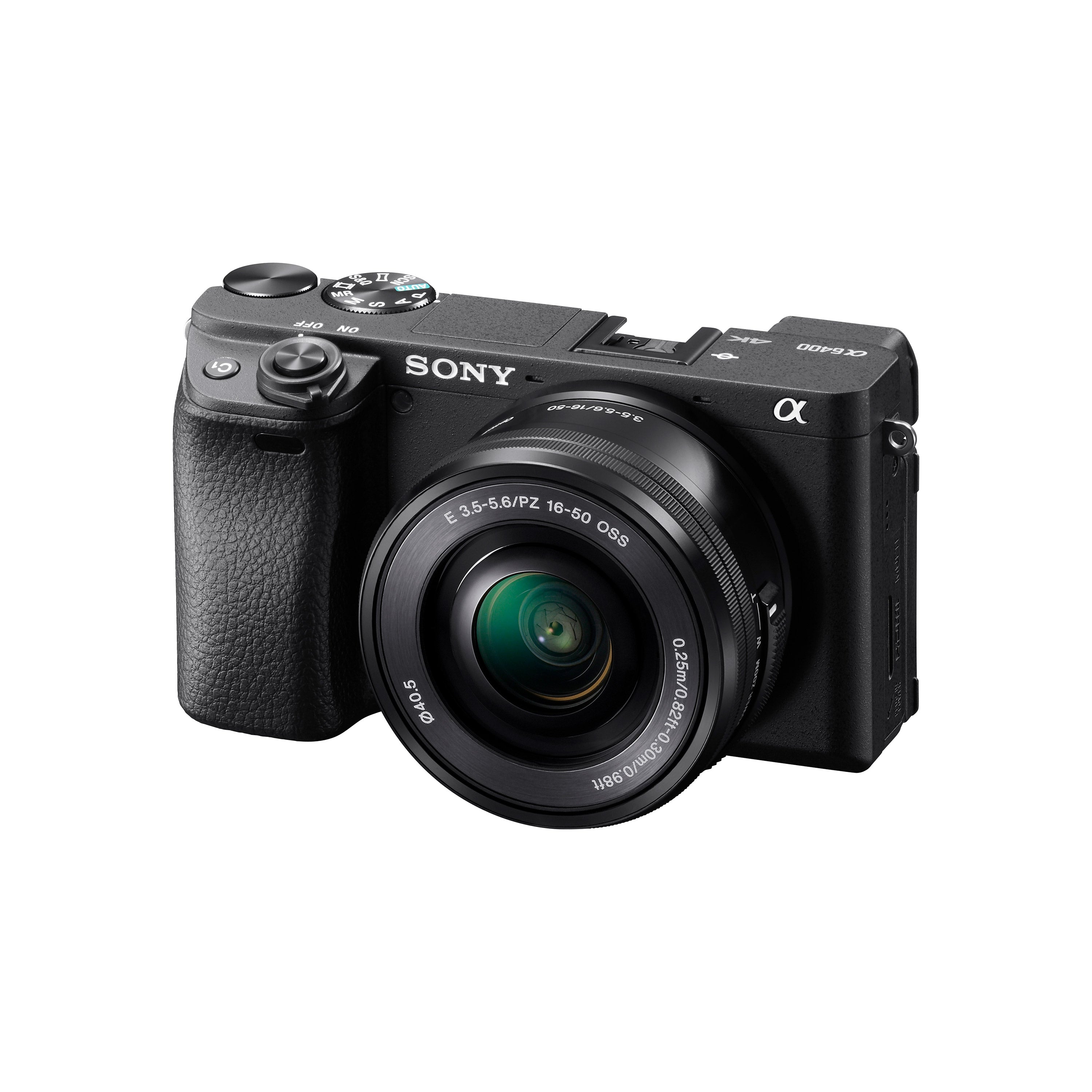 a6400 E-mount APS-C Camera with 16-50mm Lens — The Sony Shop