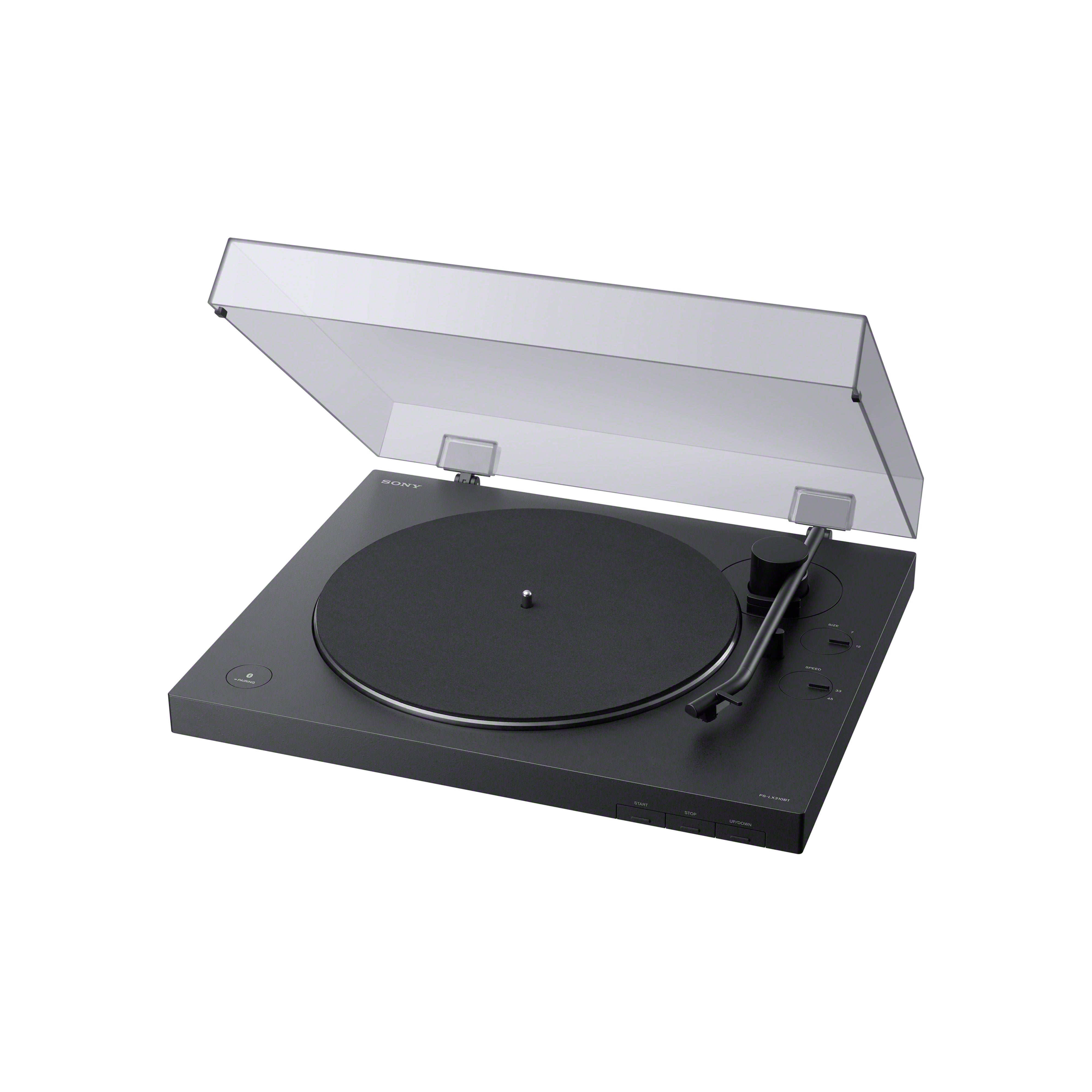 Turntable with BLUETOOTH® connectivity