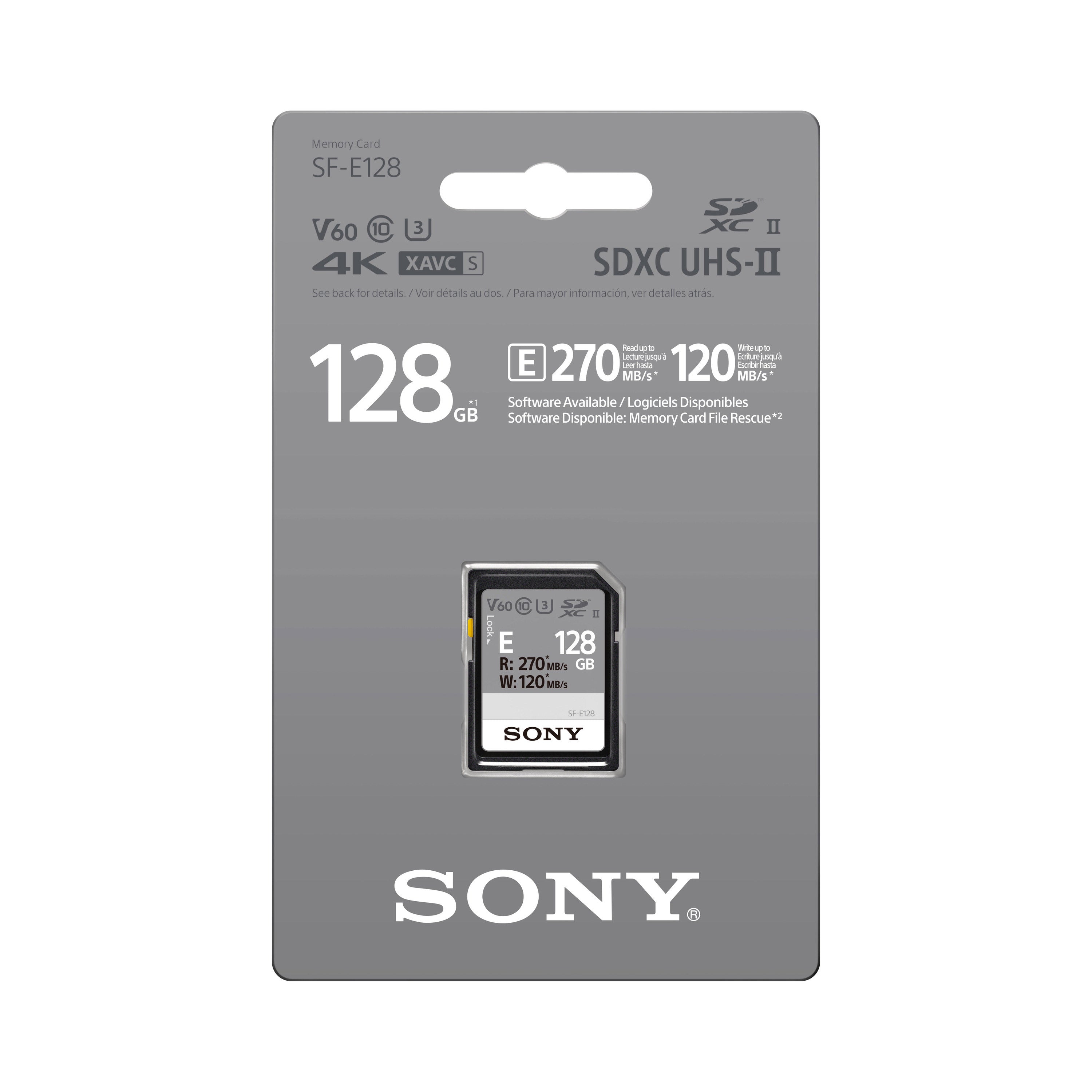 SF-E Series UHS-II SD Memory Card (128GB)