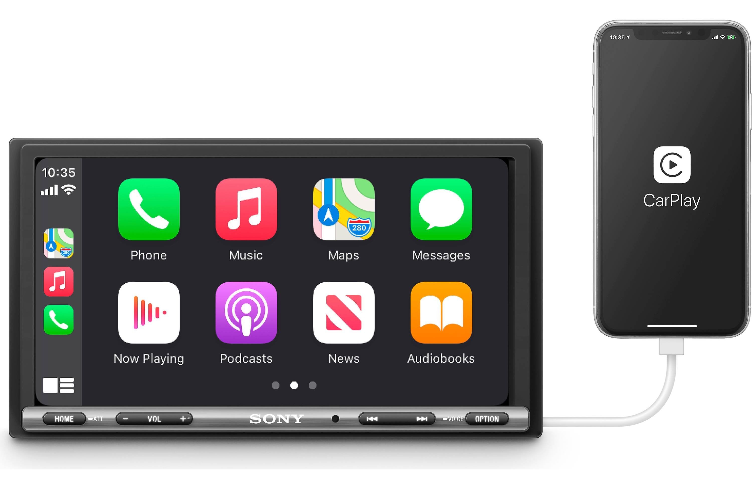 XAV-AX3200 | 6.95 in (17.6cm) Digital Media Receiver with WebLink™ Cast